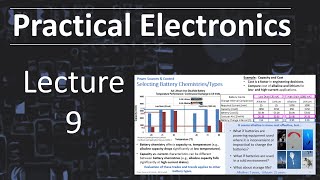 Practical Electronics  Lecture 9 Fall 2023 [upl. by Dulce]