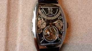 Franck Muller Cintree Curvex Tourbillon Perpetual Calendar Retrograde [upl. by Kimberly]