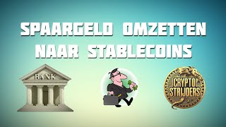 Spaargeld omzetten naar stablecoins [upl. by Irneh525]