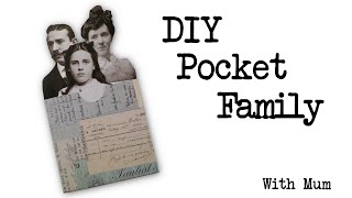 DIY Pocket Family  With Mum [upl. by Marshall]