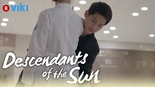 Descendants of the Sun  EP1  Song Joong Ki Knocks Song Hye Kyos Phone Out Of Her Hand Eng Sub [upl. by Akenot]