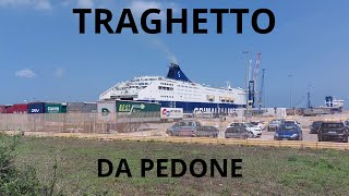 Come prendere il traghetto da pedone senza veicolo  Sardegna edition [upl. by Aisorbma636]