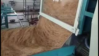 coir fibre auto feeding with spinning loose twist by SUKUMAR ENGINEERING EXPORTS [upl. by Atteselrahc]