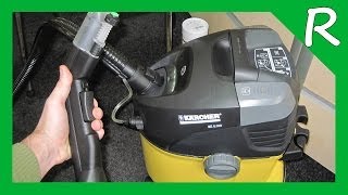 Karcher SE 5100  Пылесос для химчистки и сухой уборки Обзор Тест [upl. by Htebzile]