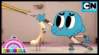 Podział bananów  Niesamowity świat Gumballa  Cartoon Network [upl. by Yenahs]