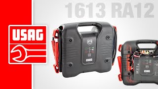 USAG 1613 RA12  Avviatore professionale portatile 12V [upl. by Reviel443]