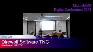 Direwolf Software TNC  MicroHAMS 2018 [upl. by Cobb]