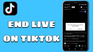 How to End Live On Tiktok Updated Guide  2024 [upl. by Guibert]