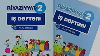 2ci sinif riyaziyyat iş dəftəri 1ci hissə səhifə 4344 [upl. by Kinney890]