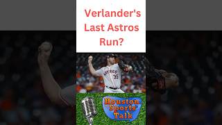 Is it Verlanders Last Astros Run [upl. by Armstrong]