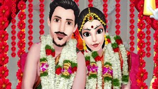 Bengali wedding rituals indian love marriagestylish gamerstylishgamerAndroid gameplaygirl games [upl. by Tebazile]