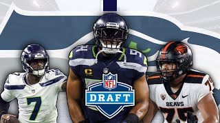 Seattle Seahawks 2024 Mock Draft Full 7 Rounds [upl. by Zacarias644]