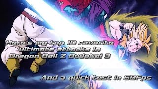 Budokai 3 HD  Top 10 Favorite Ultimate Attacks [upl. by Adnuhsor516]