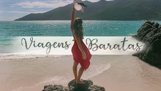 10 Lugares mais baratos para viajar no Brasil [upl. by Mohn385]