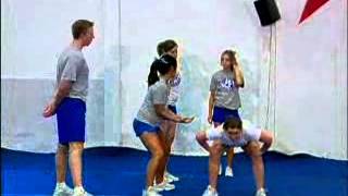 Beginning Cheerleading Stunts [upl. by Breeze]