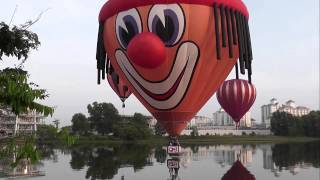 5th Putrajaya Hot Air Balloon Fiesta 2013 Part 2 [upl. by Carlile]