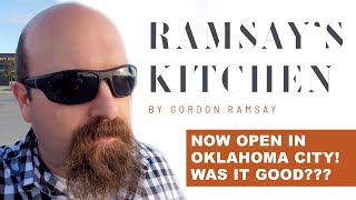 Trying GORDON RAMSAYS Newest Restaurant in Oklahoma City [upl. by Dibbrun342]