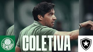 COLETIVA ABEL FERREIRA  PALMEIRAS X BOTAFOGO  BRASILEIRO 2024 [upl. by Larina]