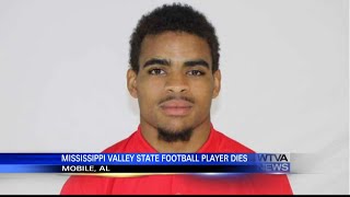 Mississippi Valley State football player dies in fatal wreck [upl. by Nivrehs477]