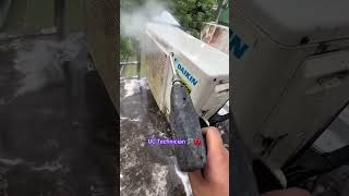 Outdoor cleaning airconditioningservice explore public reels acrepairing shorts share delhi [upl. by Hussar999]