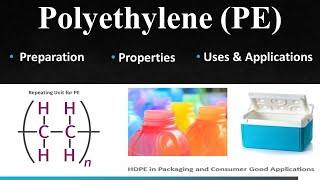 Polyethylene PE  Some important Polymers  UG PaathShaala polyethylene [upl. by Yehc]