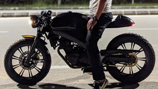 FZ Cafe Racer  Vixion Cafe Racer  RAFFKUSTOM [upl. by Sparky121]