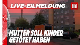 🔴 Drama in Solingen Polizei findet fünf tote Kinder  BILD LIVE [upl. by Bettye]