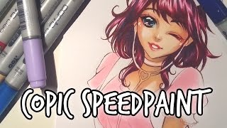 COPIC Speedpaint Honey Bunny [upl. by Durkee]