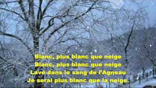 BLANC PLUS BLANC QUE NEIGE 0001 [upl. by Nolek]