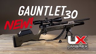 Introducing the Umarex Gauntlet 30 Caliber PCP High Pressure Air Rifle 2022 [upl. by Otrebireh728]