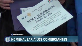 Homenajear a los comerciantes de San Clemente [upl. by Tijnar]