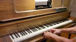 1920 Waldorf Player Piano plays US Word Roll 43650 quotSay It Againquot [upl. by Eesdnil267]