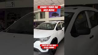 Triber RXE😍 youtube triberreview renaulttriber renaulttriberrxe shorts shortsvideo [upl. by Sutit212]