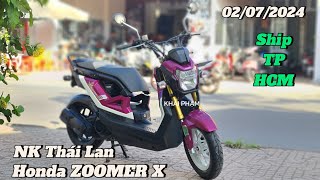 Nổ máy Honda Zoomer X nhập khẩu Thái Lan ship HCM tại CH Mai Duyên Khải Phạm zoomer nhapkhau [upl. by Hada768]