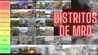 NO VIVAS en estos distritos 🌆 TIER LIST DE DISTRITOS DE LIMA [upl. by Suhsoj844]