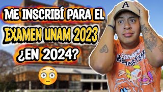 Me registré para el quotEXAMEN UNAM 2023quot en vez de quot2024quot ¿Ahora qué hago [upl. by Menides]