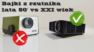 Rzutnik Ania w wydaniu XXI wieku  bajki z rzutnika na projektorze Dell M115HD [upl. by Kenay852]