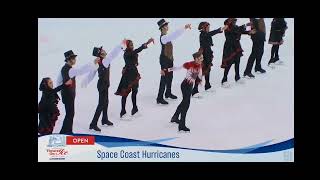 Theatre on Ice Nationals 2024 Space Coast Hurricanes Open Freestyle Performance quotJekyll amp Hydequot [upl. by Nace99]