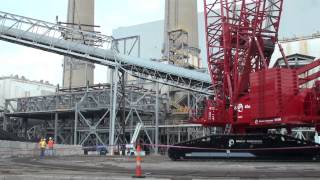 Manitowoc 18000 Crane with MAXER and Luffing Jib  Product Demo [upl. by Ettenauq]