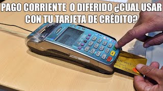 Pago Corriente o Diferido al comprar con tu Tarjeta de Credito en Ecuador [upl. by Tomaso334]