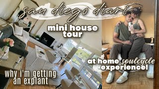 mini house tour why im getting a explant amp my new at home SoulCycle experience😍 [upl. by Acirfa]