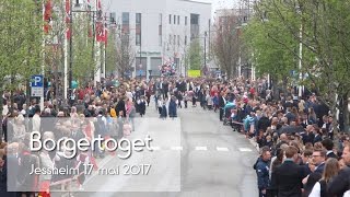 Borgertoget på Jessheim 17 Mai 2017 [upl. by Alegnatal]