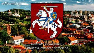 National Anthem of Lithuania “Tautiška giesmė” [upl. by Hendel]