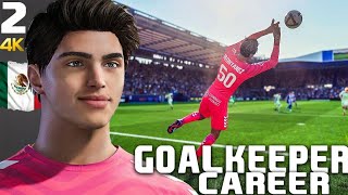 FC 25 GOALKEEPER CAREER MODE 2  CARLITO MONTANEZ🇲🇽 HIS DEBUT IN LA LIGA🚨 [upl. by Zerla]