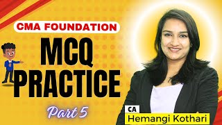 Free CMA Foundation Law For Dec 24  MCQ Practice  By CA Hemangi Kothari  Pranav Chandak Academy [upl. by Lucita]