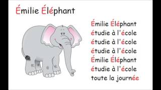 Phonétique animée  Émilie Éléphant [upl. by Barolet]