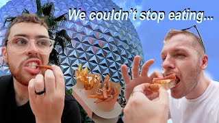 EPCOT Food amp Wine Festival is INSANE   WDW 2024  Our first time ever in EPCOT [upl. by Eillah675]