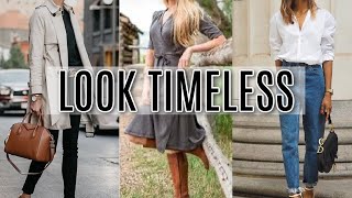 10 Fashion Staples That Will NEVER GO OUT OF STYLE [upl. by Jarid574]