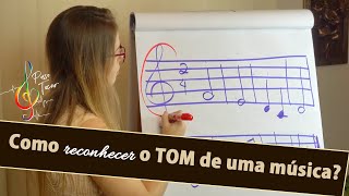 Como reconhecer o tom de uma música Posso tocar com Daiany Dezembro [upl. by Ewold729]