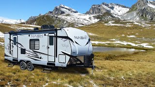 Quick Tour of the New 2022 Nash 24M Travel Trailer [upl. by Yrrehc]